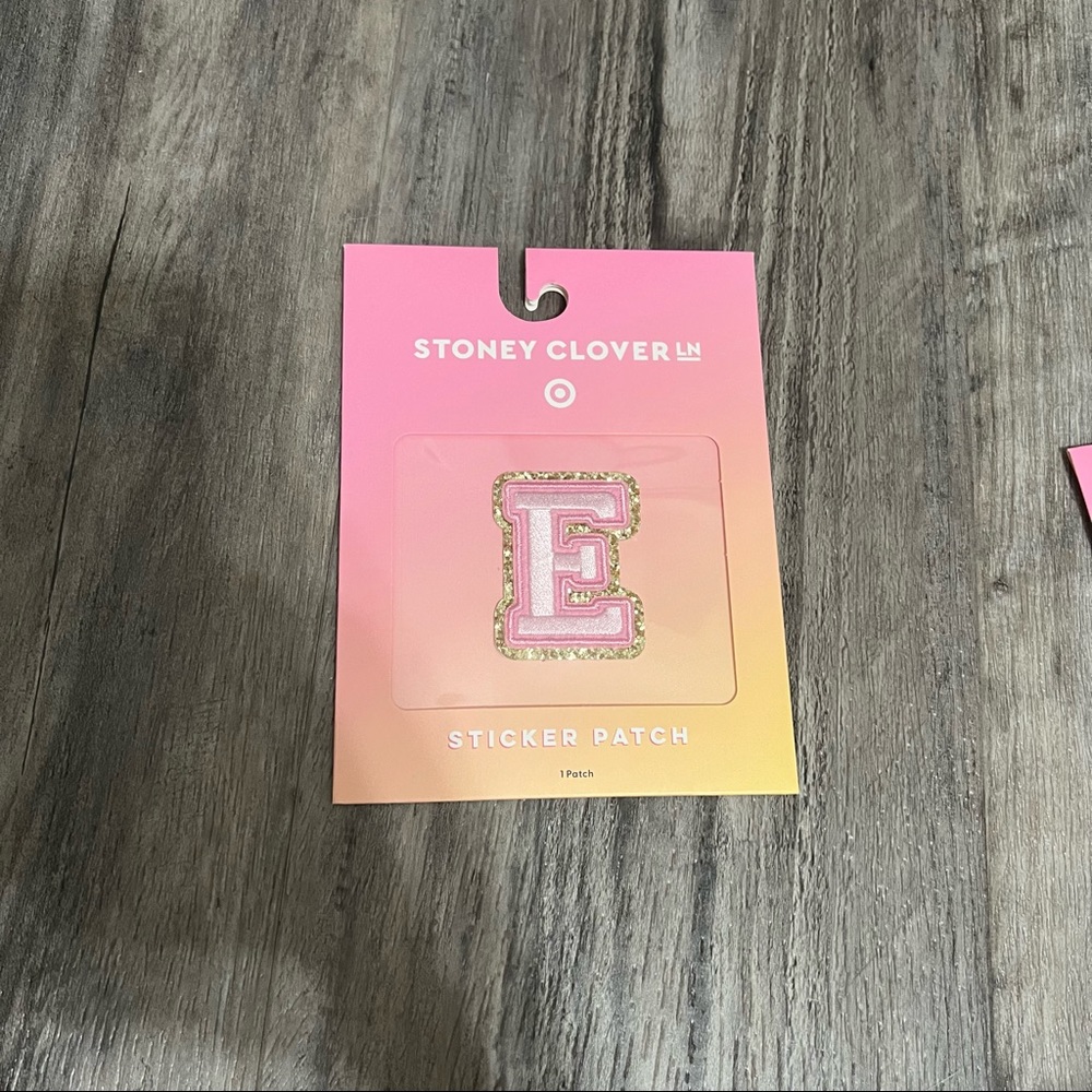 Target x Stoney Clover Lane Letter “E” Patch
